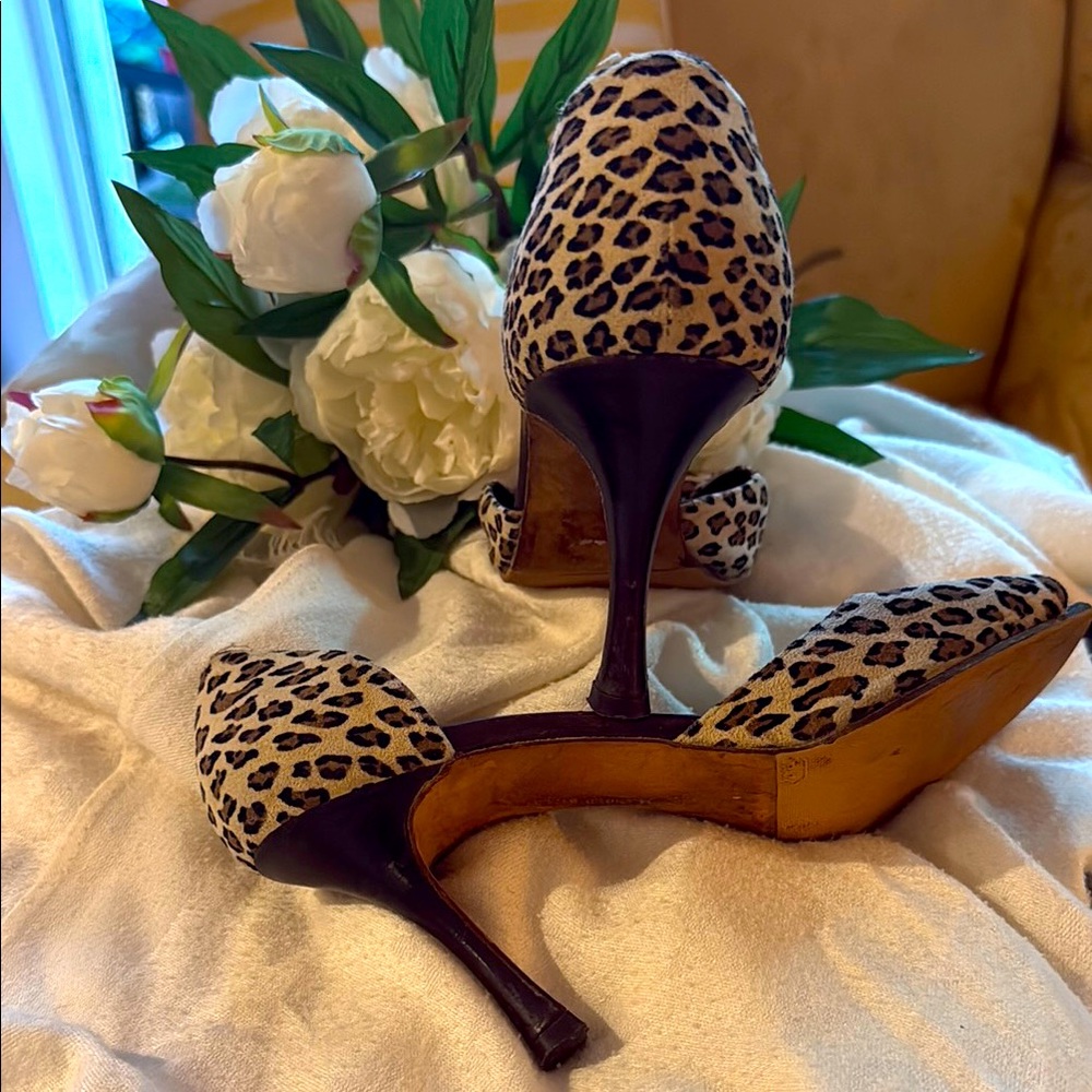 Leopard Print Women's Heels